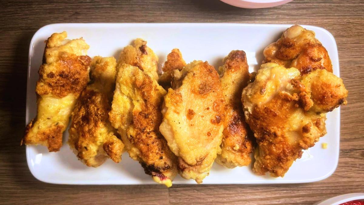 Rice flour chicken wings.