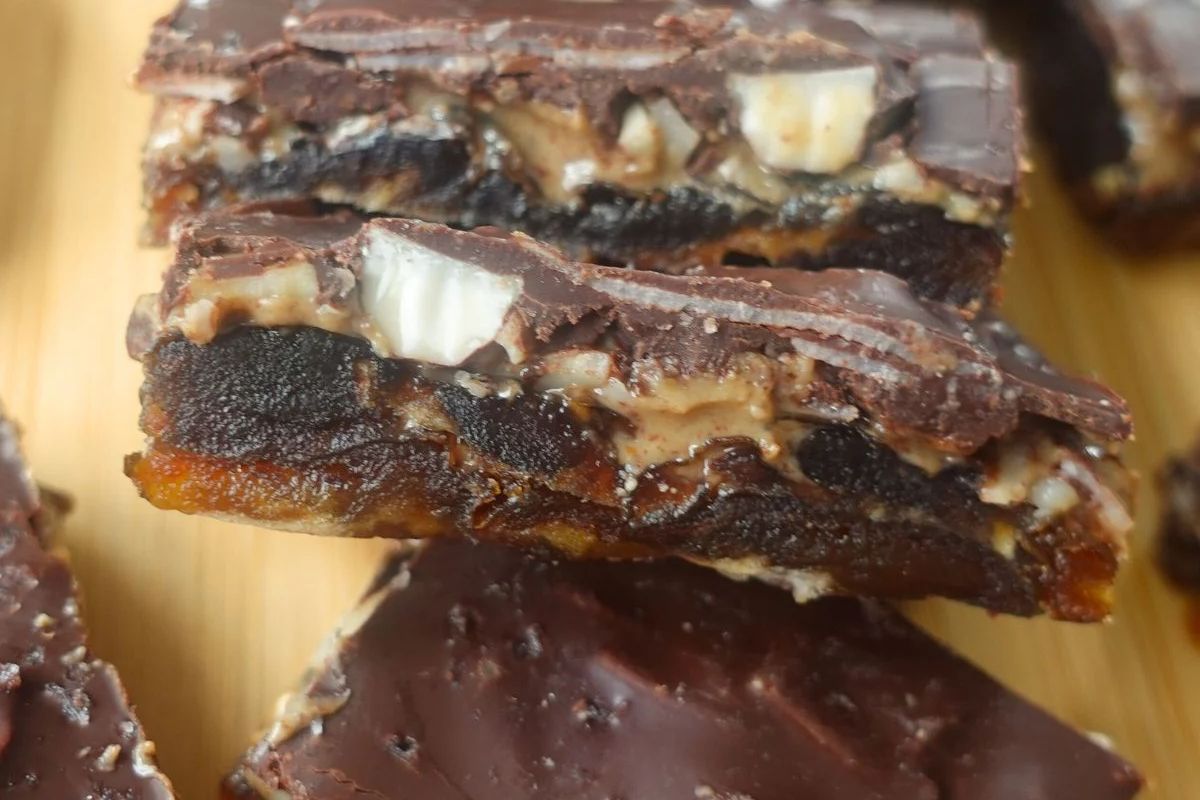 Chocolate date bark.