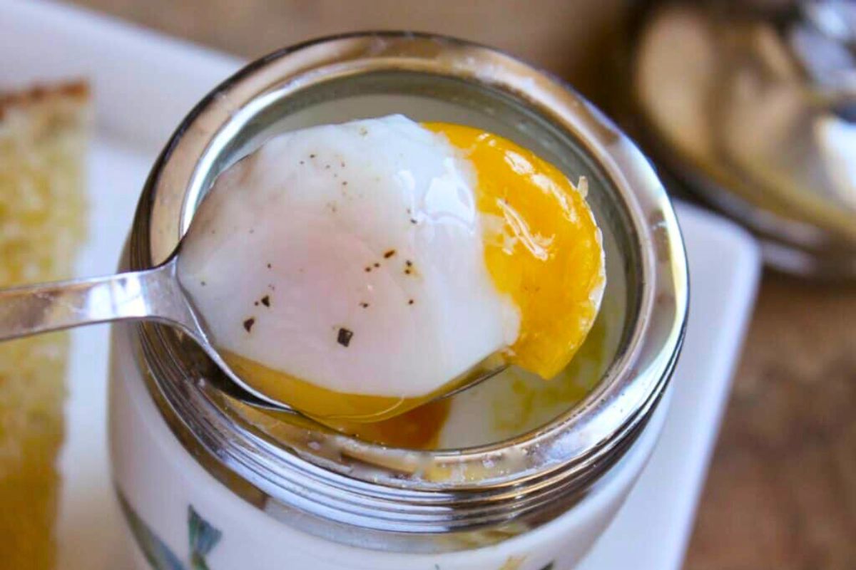 Coddled eggs.