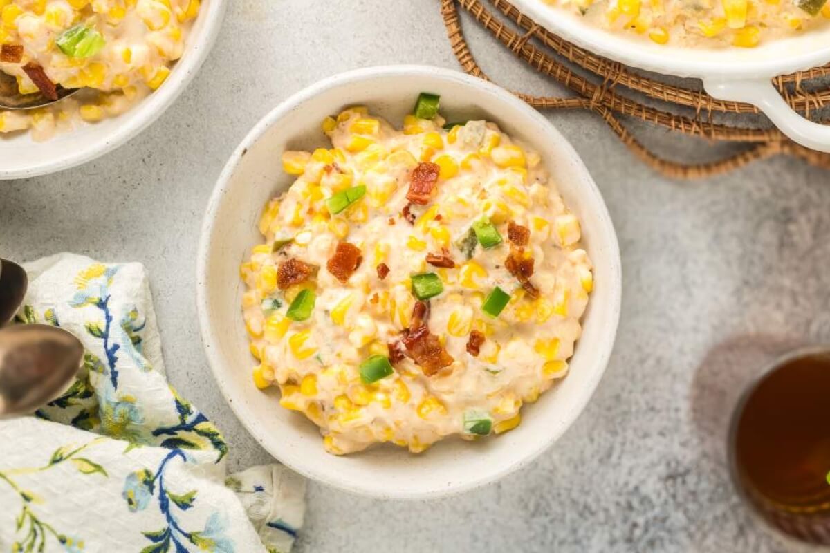 Jalapeno creamed corn.