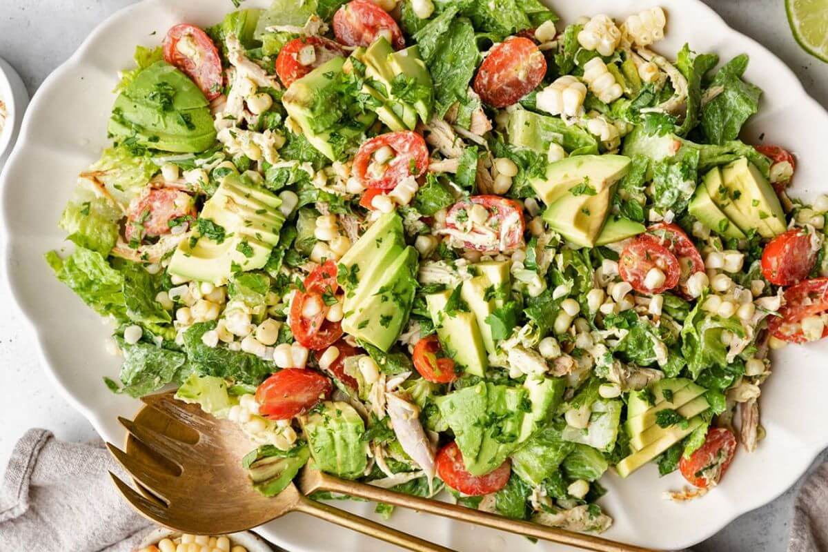 Cilantro chicken salad.