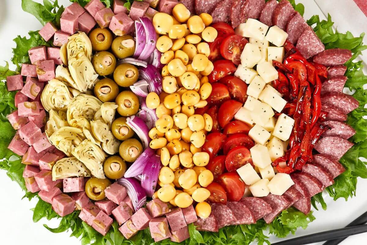 Antipasto salad.