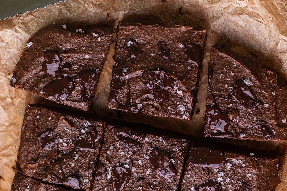 Pumpkin chocolate brownies.