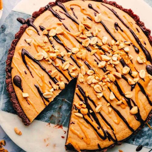 A peanut butter pie.