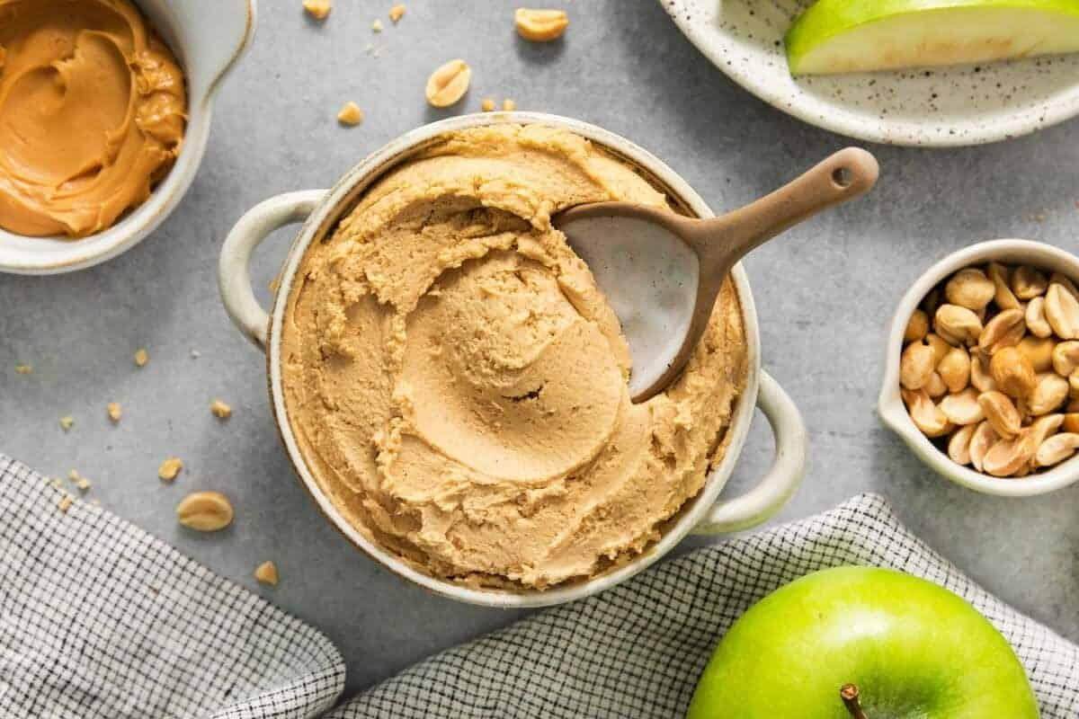 Peanut butter dip.