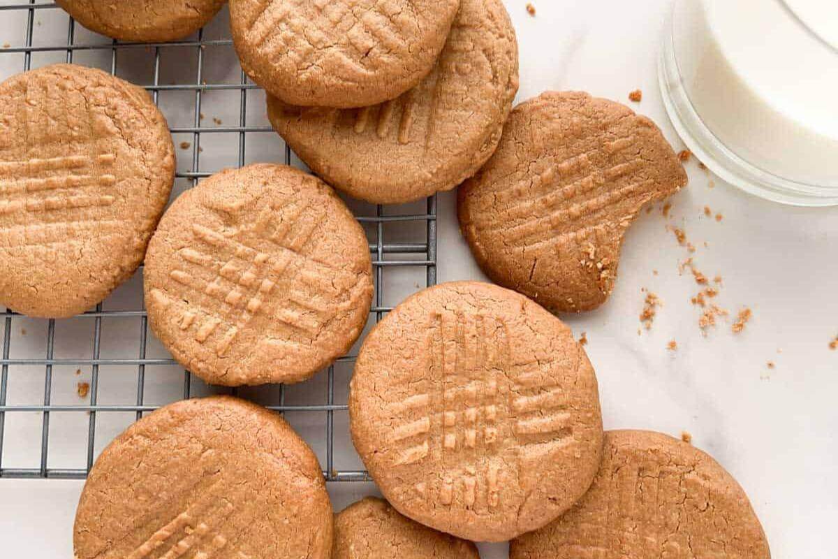 Peanut butter cookies.