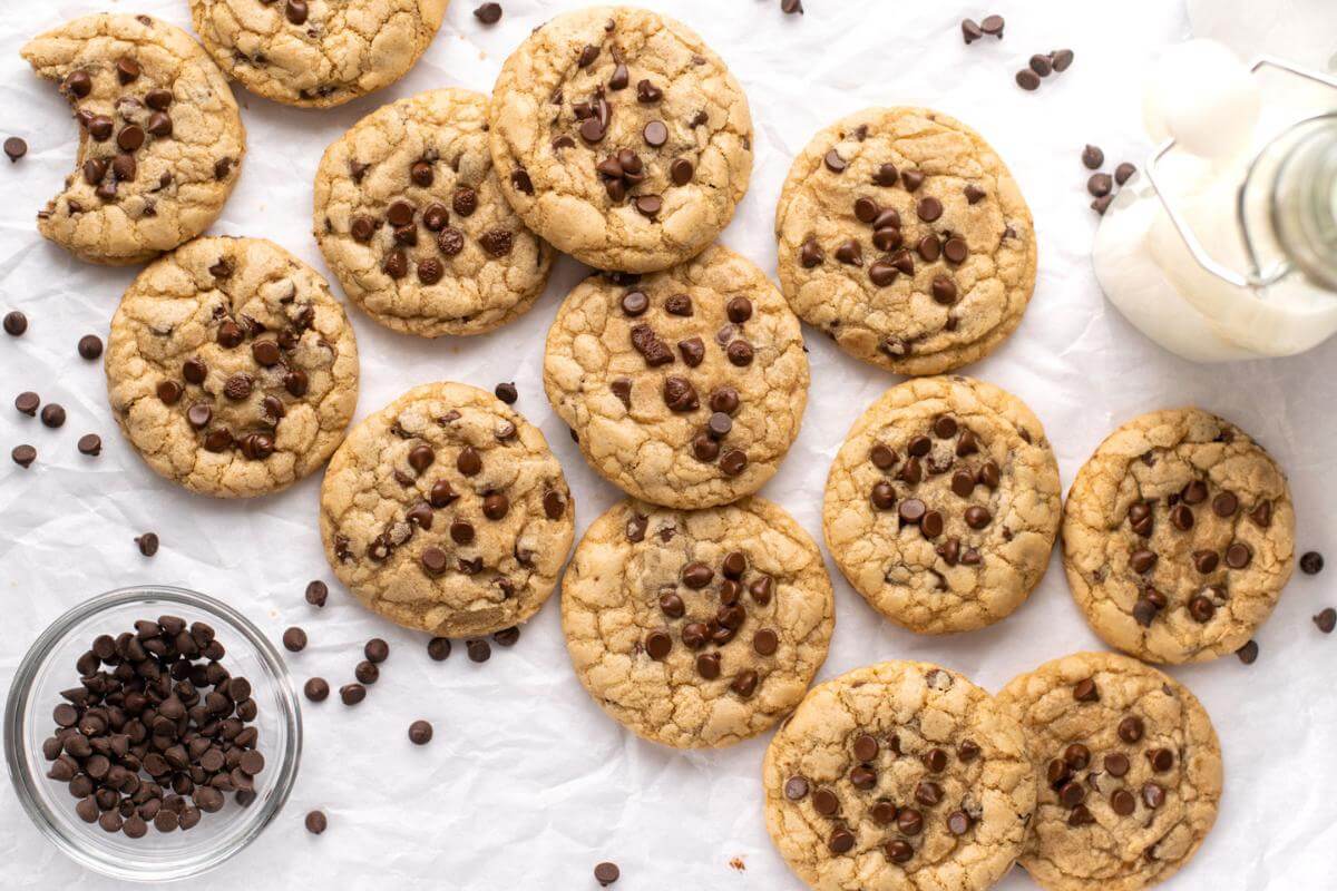 Chocolate chip cookies.