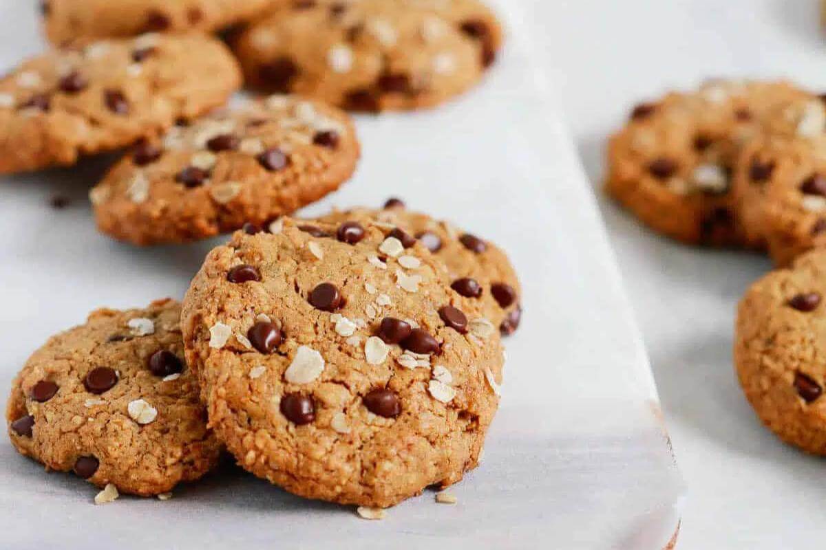 Peanut butter oatmeal cookies.