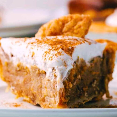 Apple butter pie.