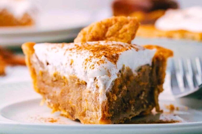 Apple butter pie.