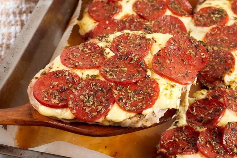 Pork chop pizza pizzaiola.