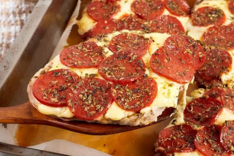 Pork chop pizza pizzaiola.