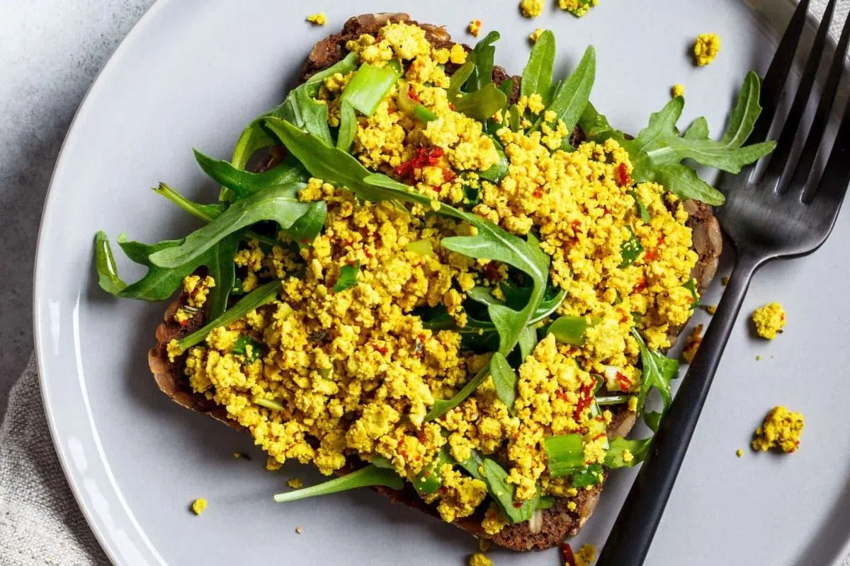 Tofu Scramble on a toast.