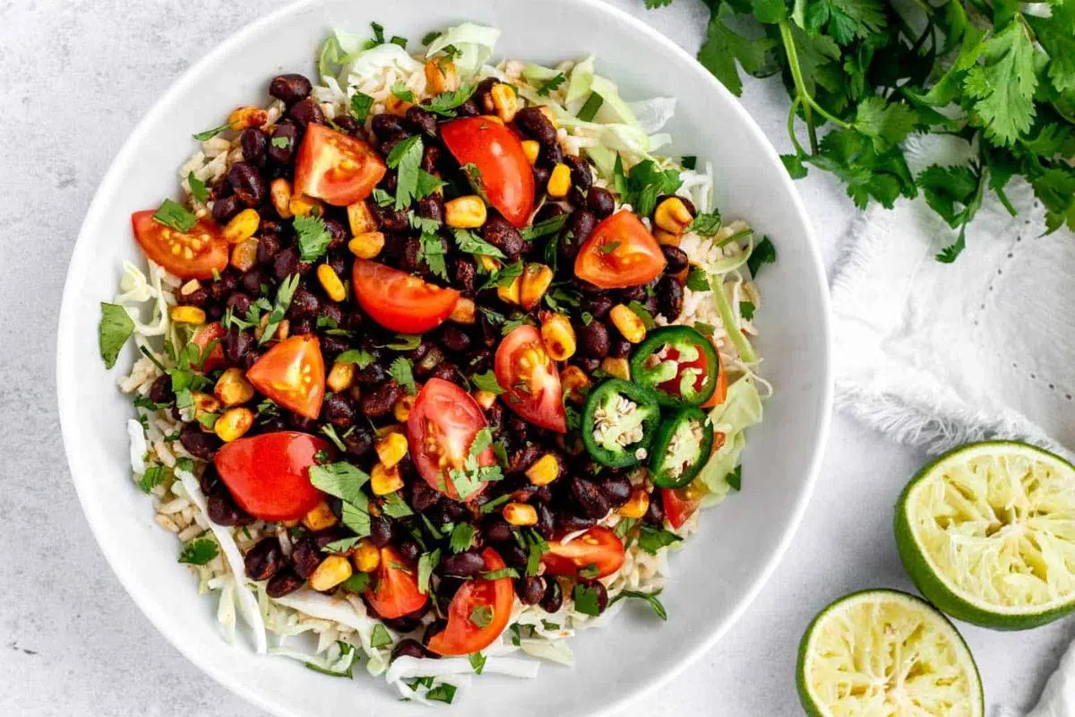 A burrito bowl.
