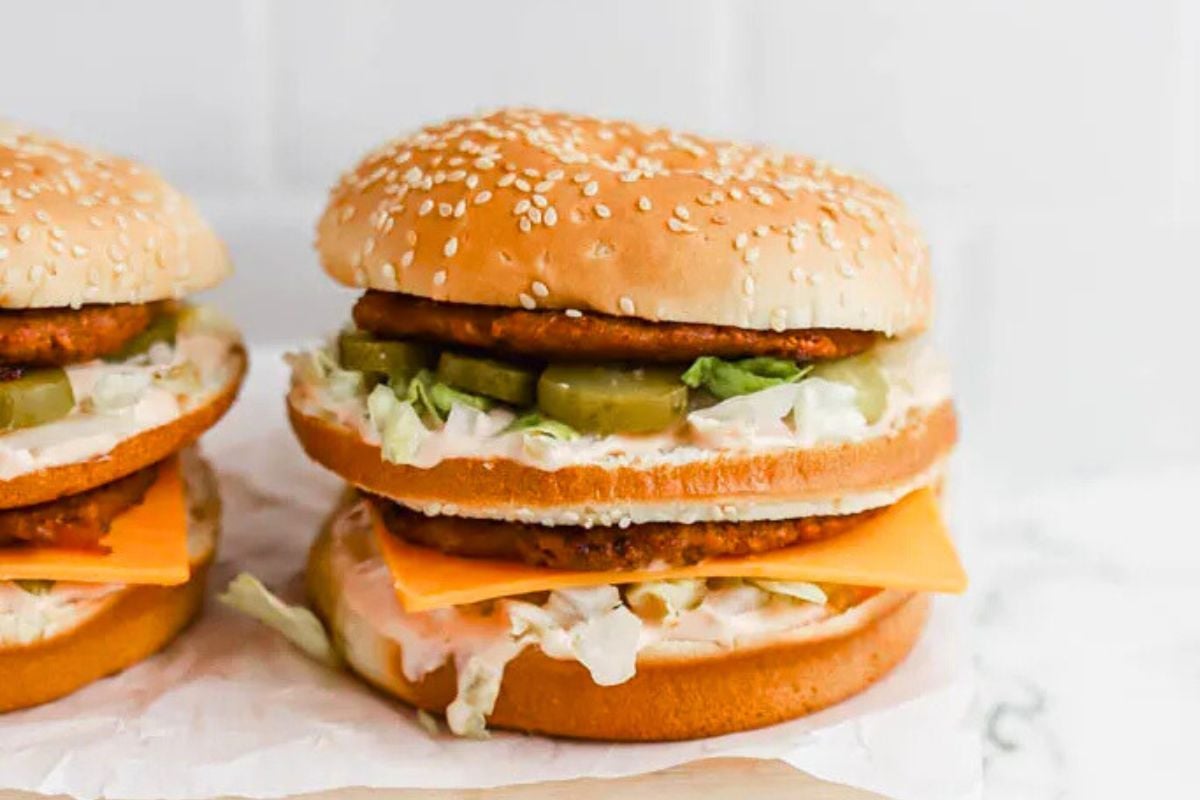 Big Mac Sauce close up look.