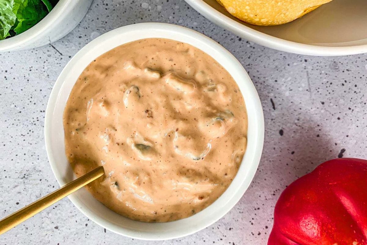 Easy Smashburger Sauce in a bowl.