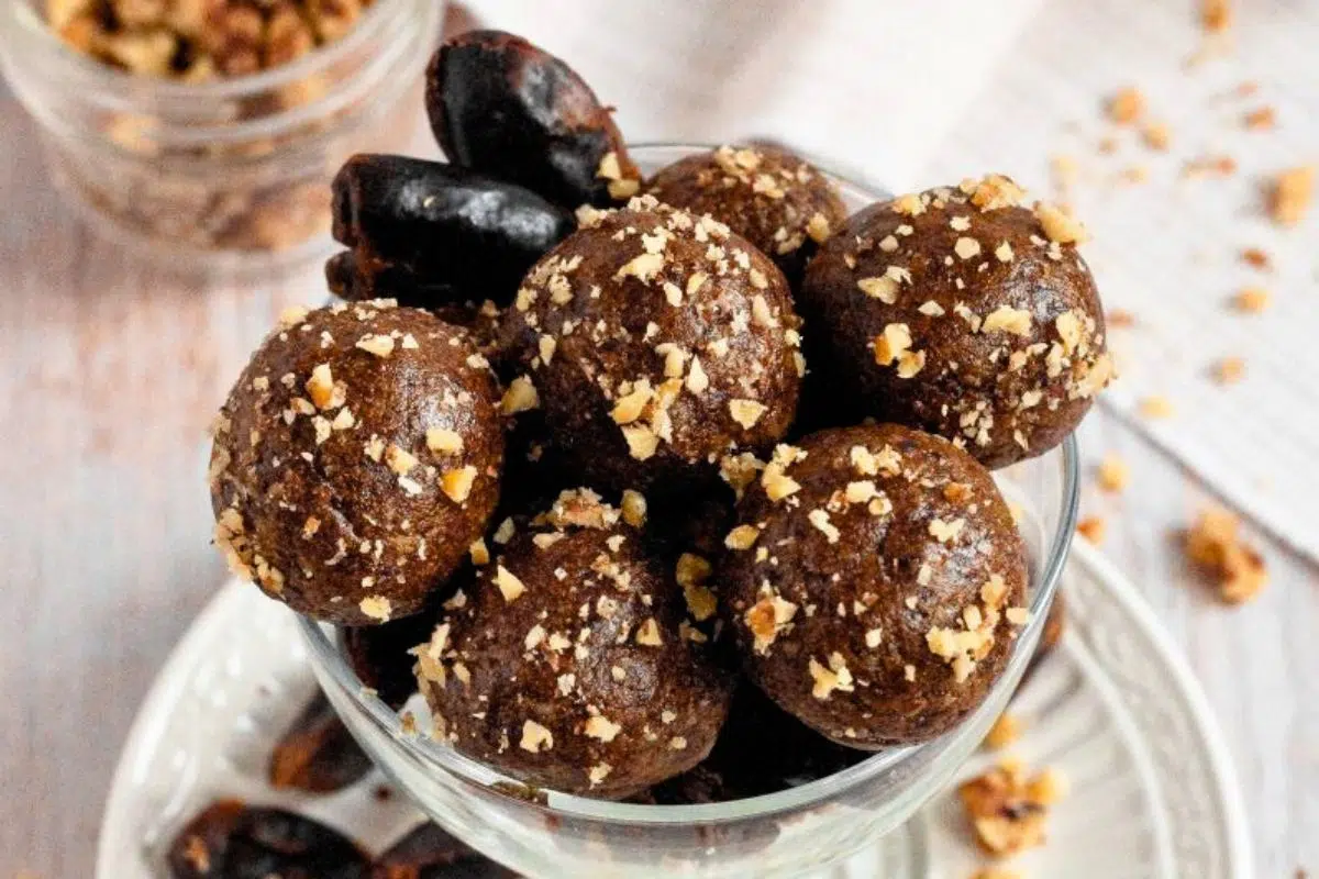 Pecan Pie Balls closer look.