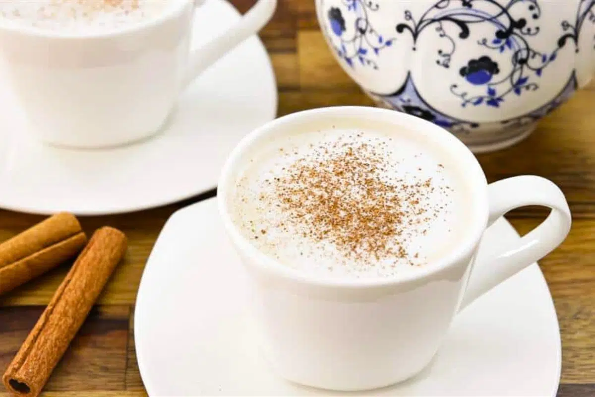Chai Latte served in a cup.