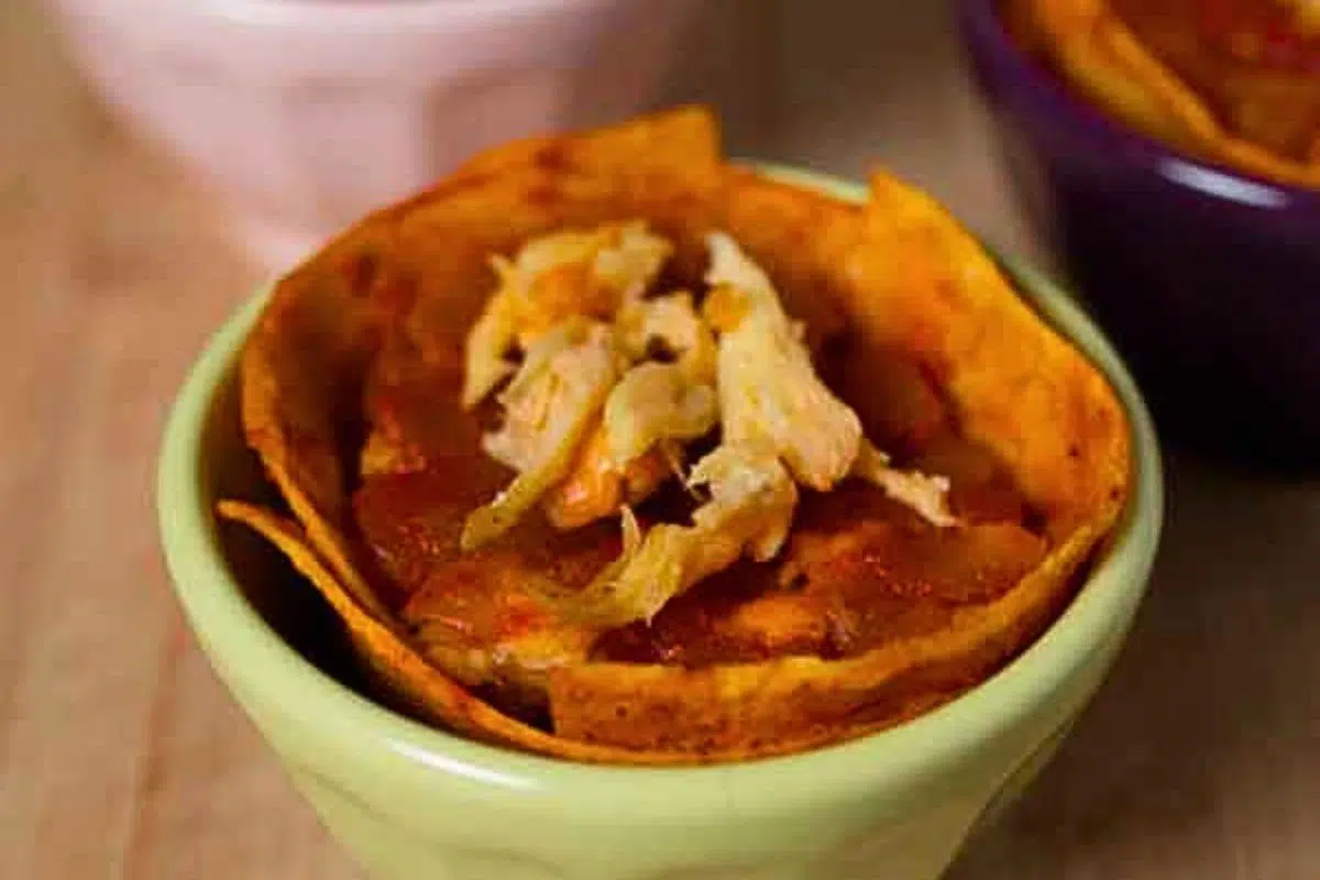Enchilada Mini Cakes close up look.