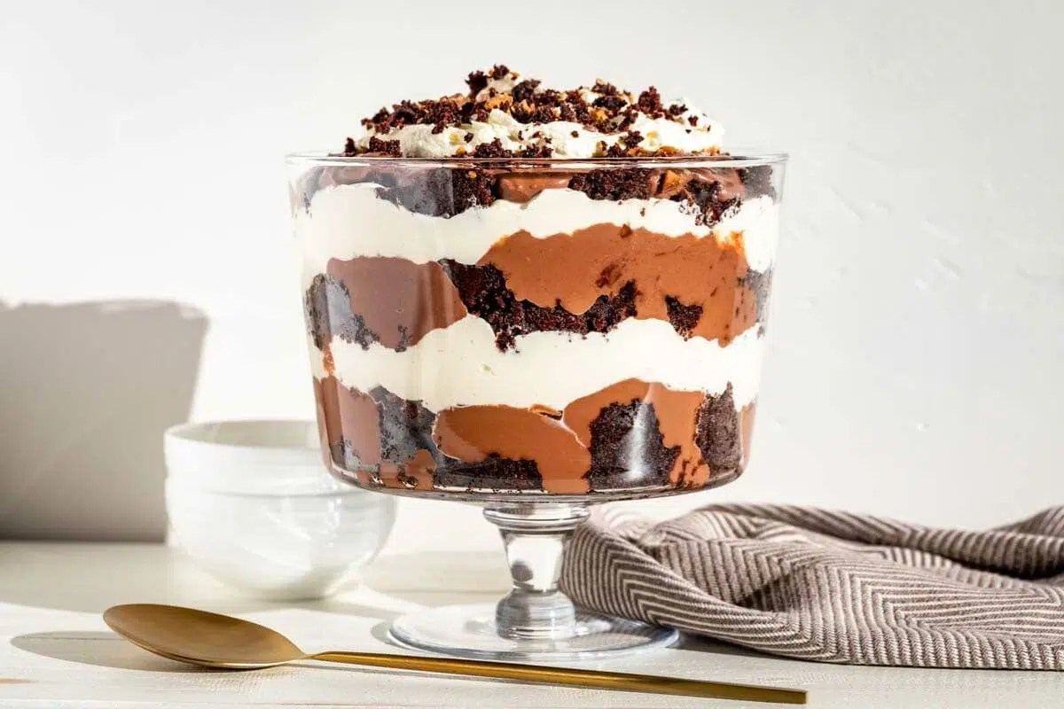 Death by Chocolate served in a glass.