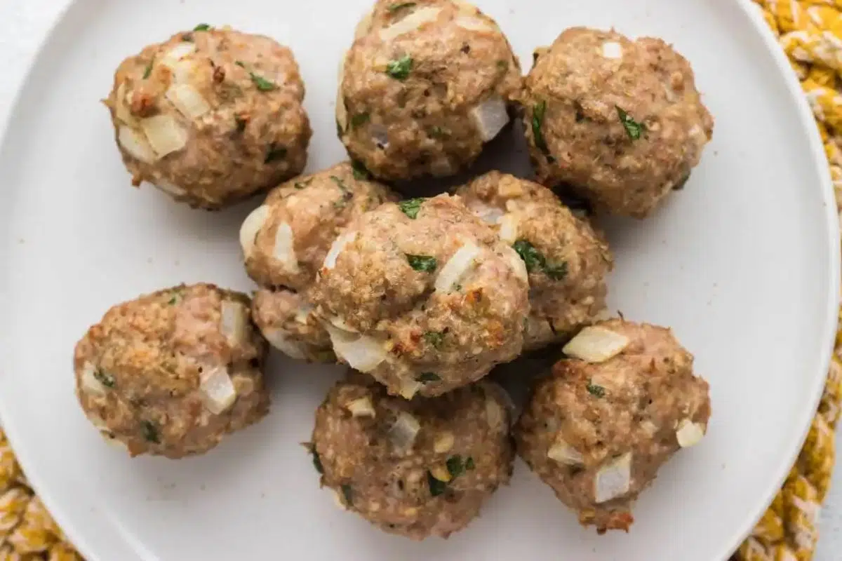 Gluten Free Turkey Meatballs
