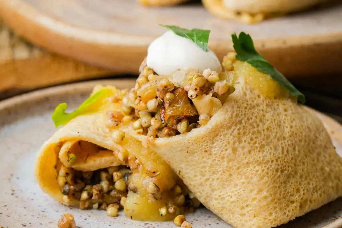 Gluten-Free Vegan Blintzes