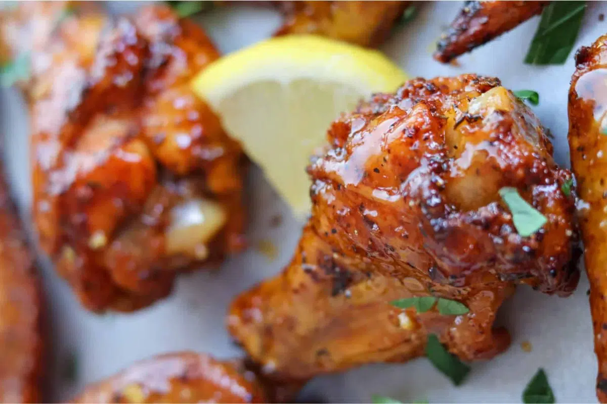 Lemon Pepper Honey Wings