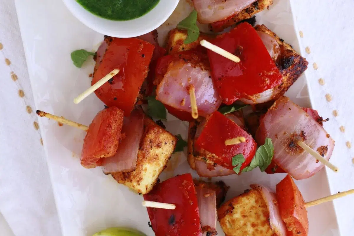 Paneer Shashlik