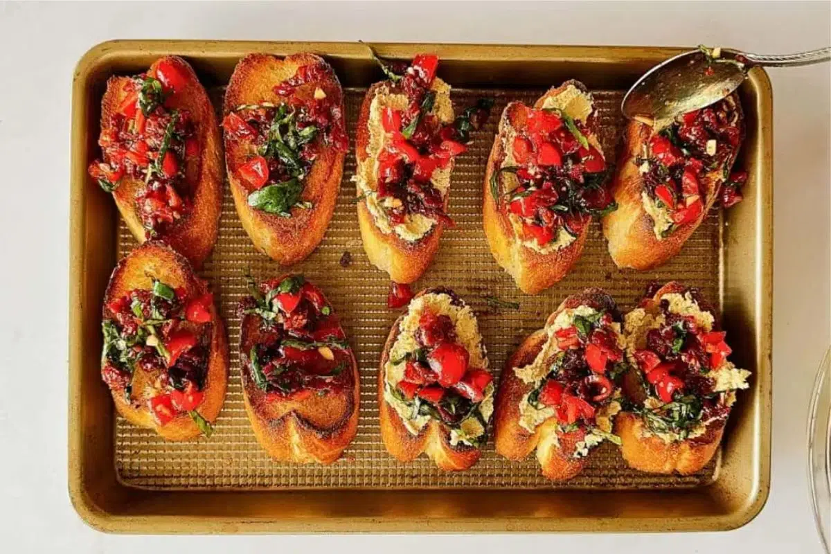 Sun‑Dried Tomato Bruschetta