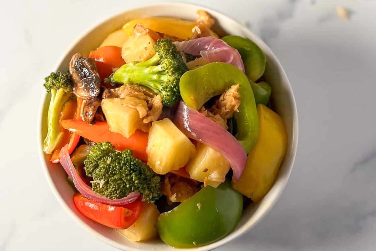 Sweet and Sour Vegan Chicken