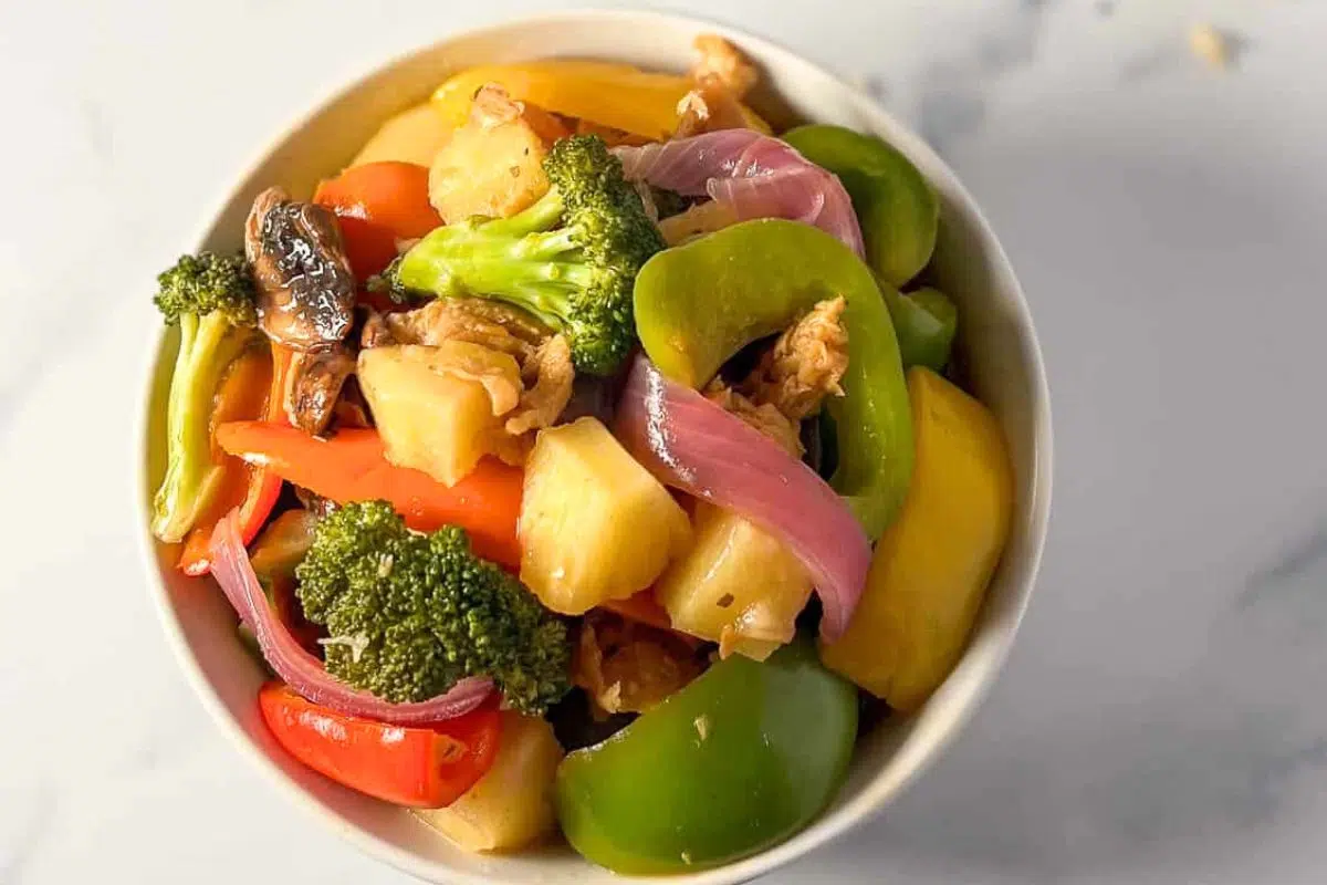 Sweet and Sour Vegan Chicken