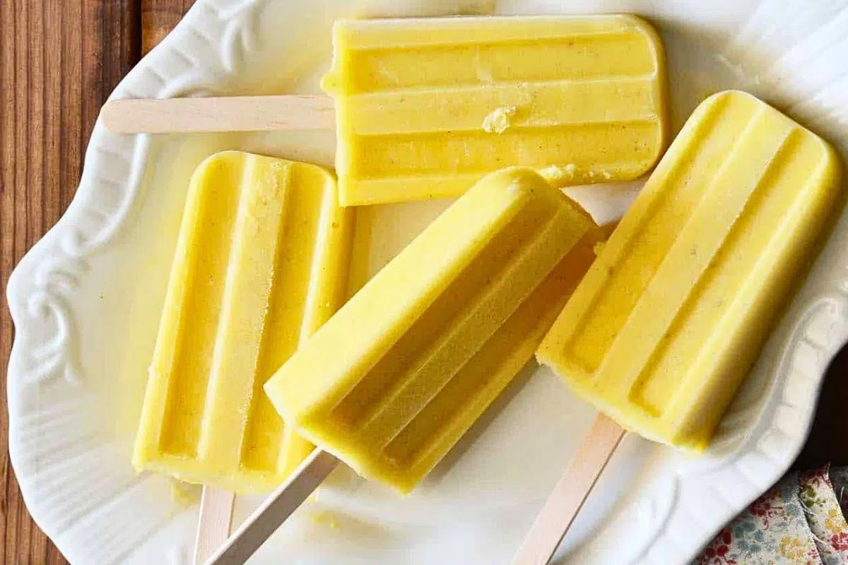 Vanilla Pineapple Popsicles Recipe