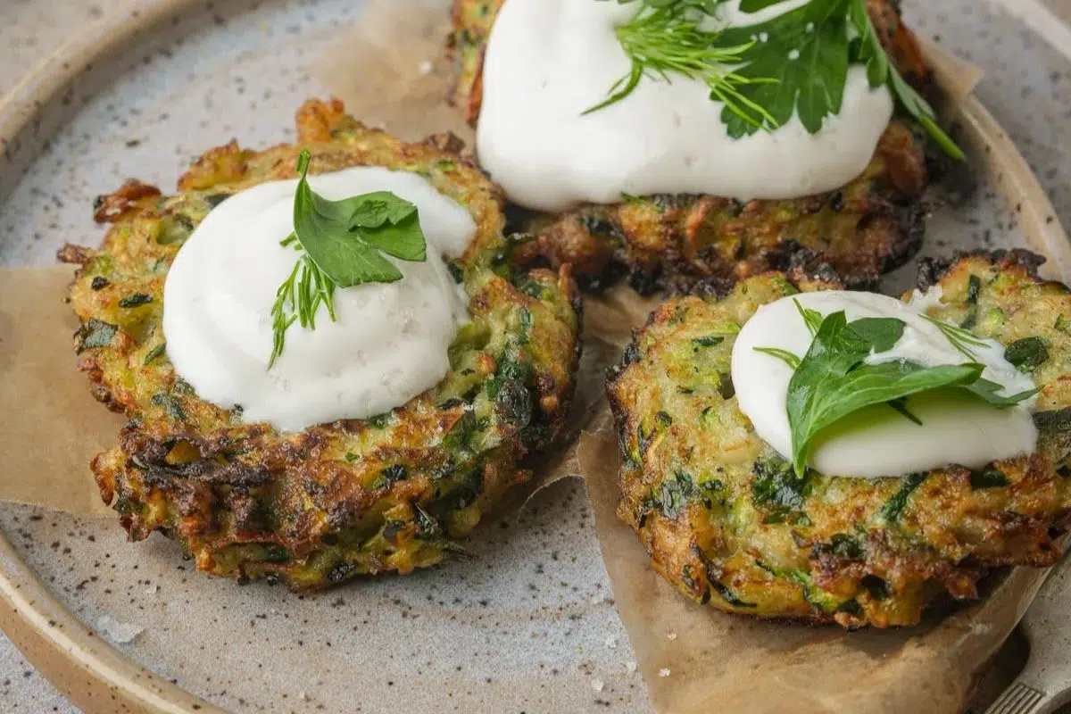 Vegan Zucchini Latkes