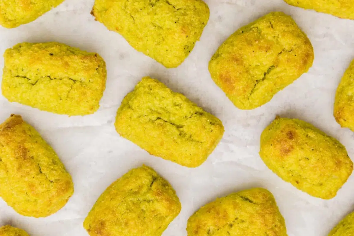 Cheesy Cauliflower Broccoli Tots