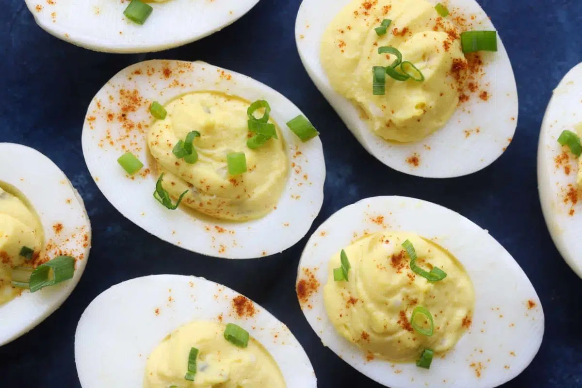 deviled eggs