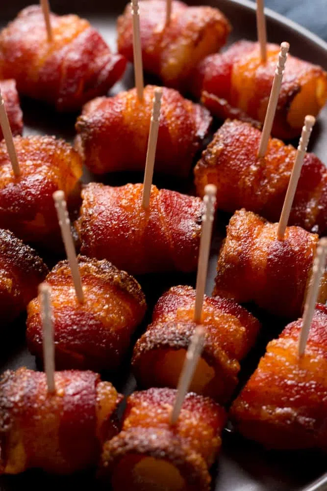 Brown Sugar Bacon‑Wrapped Pineapple Bites