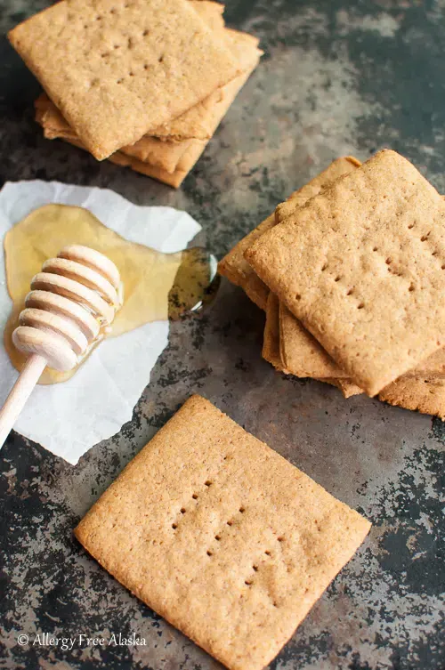Gluten‑Free Honey Graham Crackers