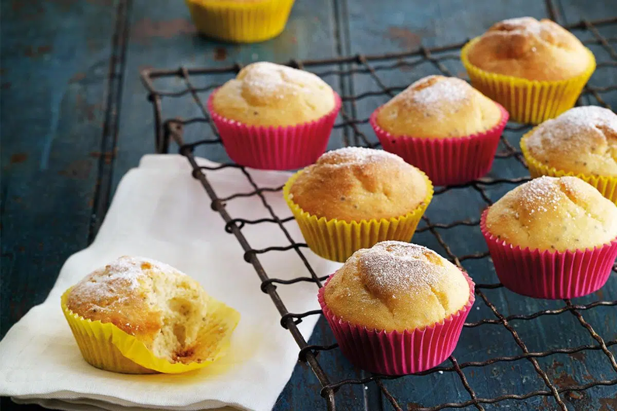 Chia seed muffins.