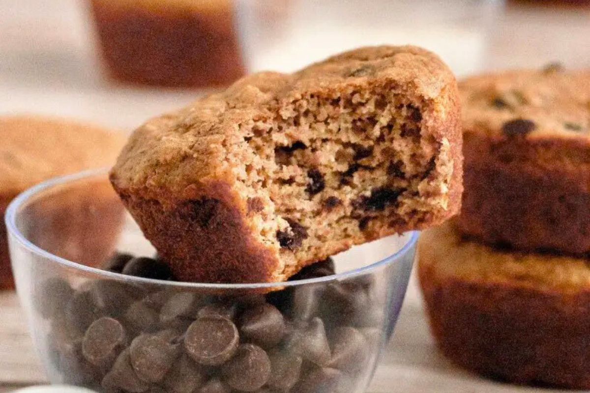 Protein Muffins close up look.