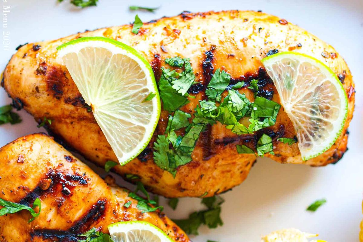 Chicken Marinade close up look.