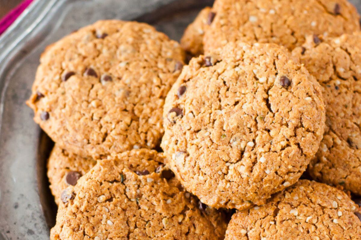Breakfast Cookies close up look.
