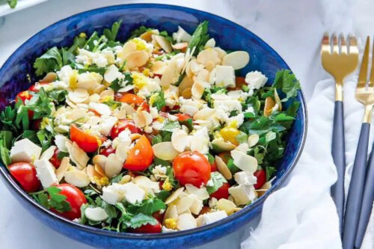 Tomato Salad in a bowl.