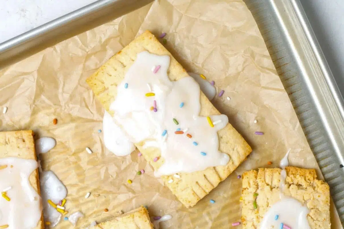 Pop Tarts overhead view.