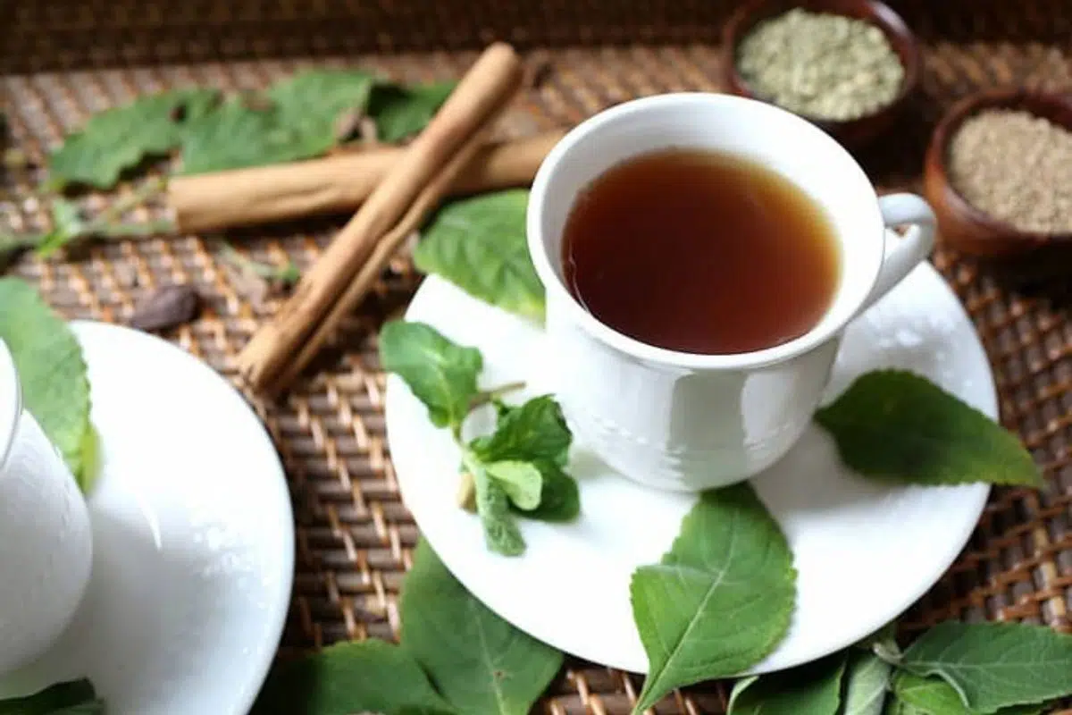 Ayurvedic Tea in a cup.
