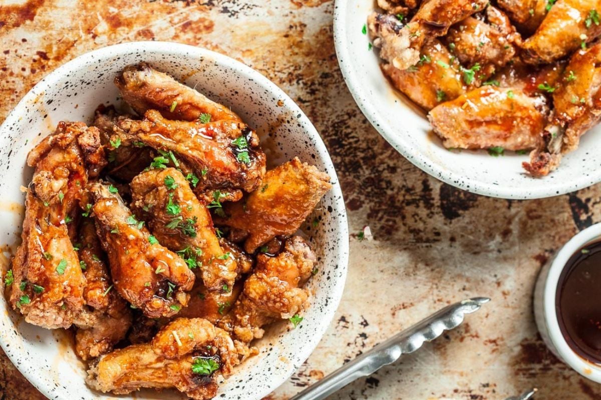 Buffalo Chicken Wings in a bowl.