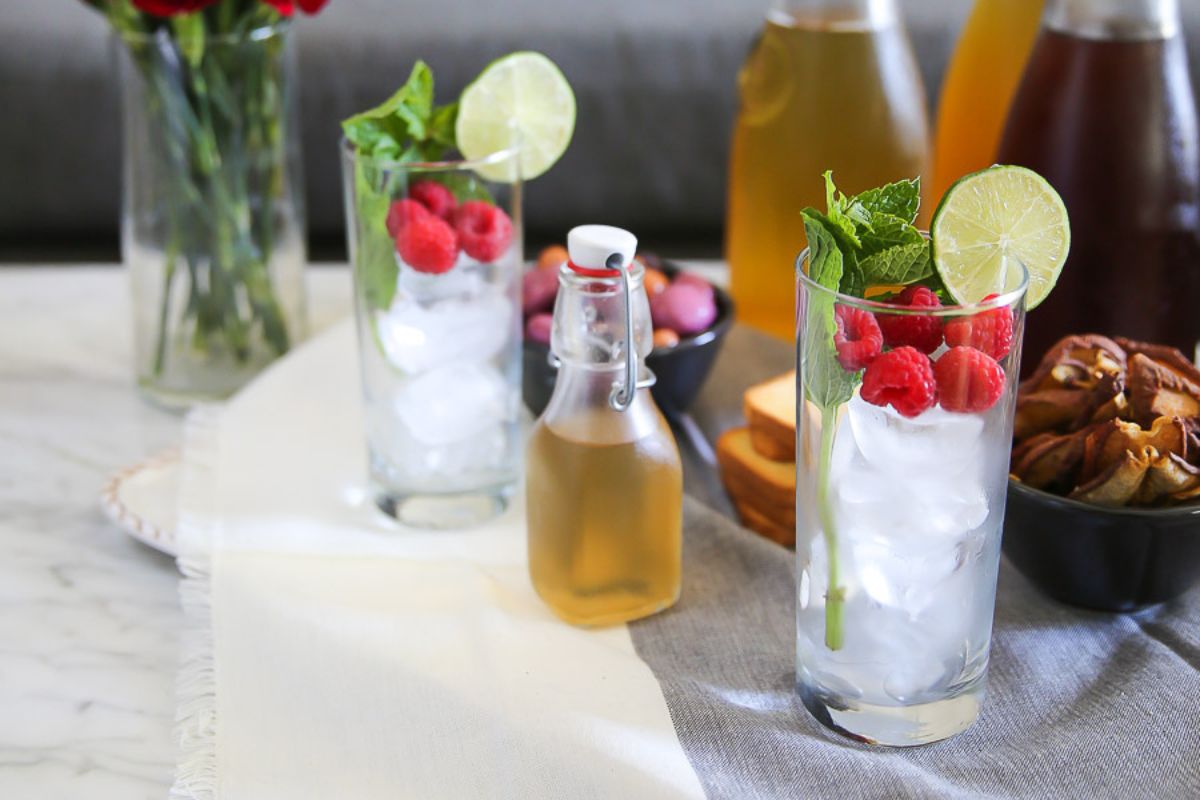 Iced Tea Drinks.