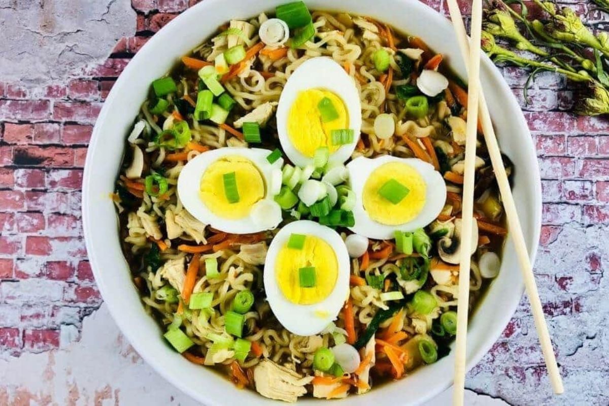 Ramen Noodles in a bowl.