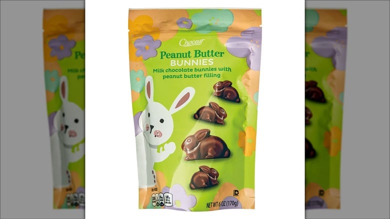 Product image of the Choceur peanut butter bunnies