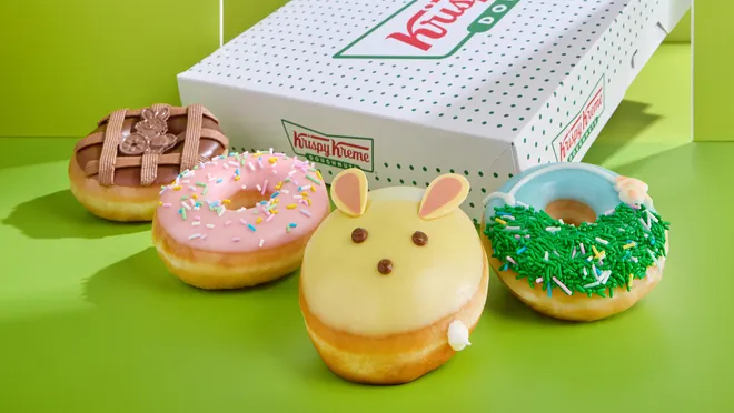 Krispy Kreme Introduces a Special Easter Basket Donut Selection